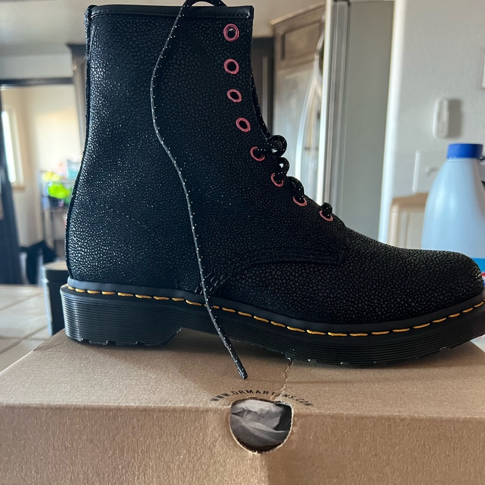 Black bejeweled docs